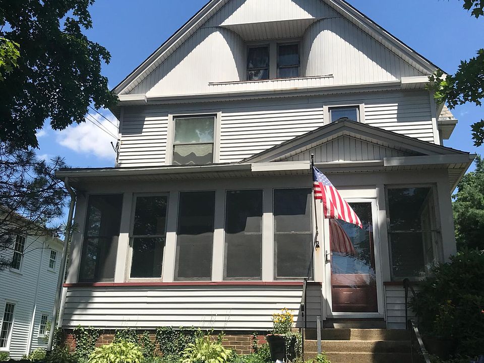 front entrance of duplex