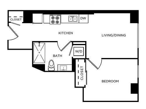 Floor plan The Larkin