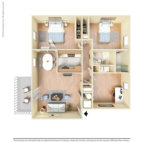 Floor plan B10 Pasadena