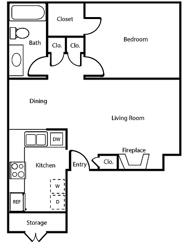 Floor plan SPA - Castillo