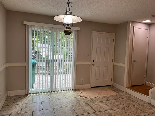 Dining Room looking out toward front porch area.