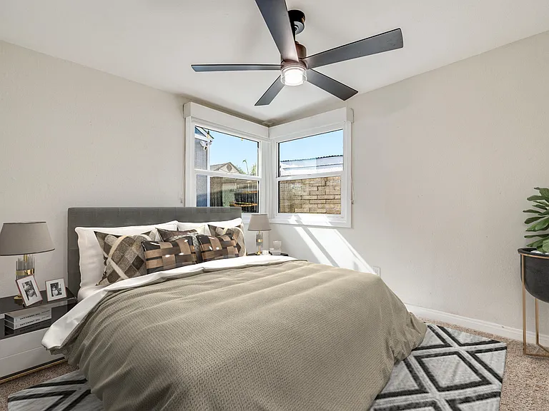 *Room staged for visual presentation.