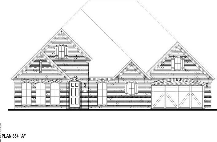 Plan 854 Elevation A