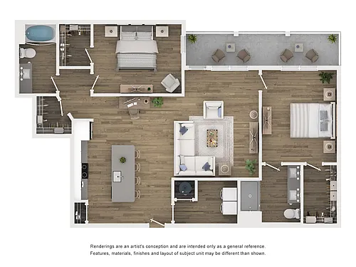 Floor plan B3