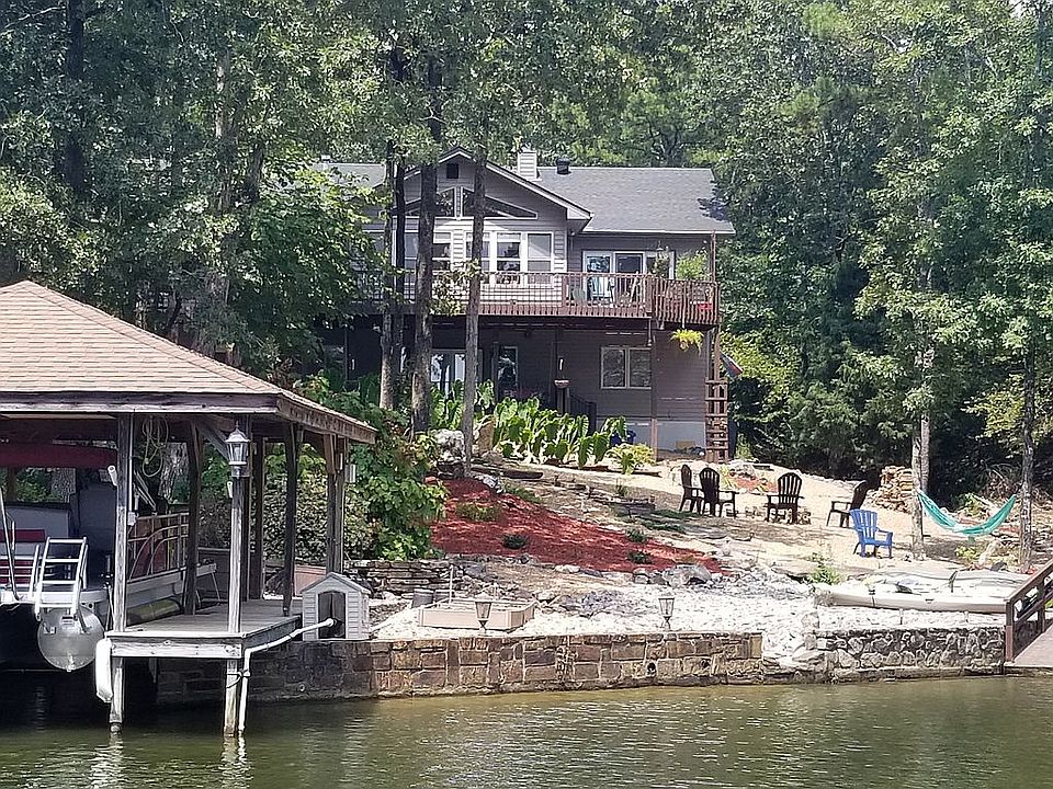 back of house from lake