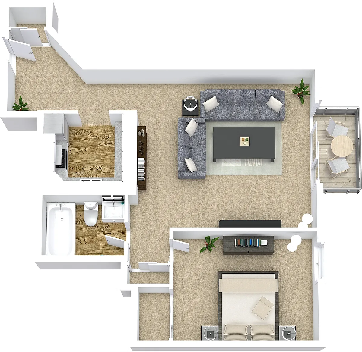 Floor plan Oak