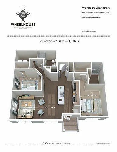 Floor plan Knuckleball A 2.2