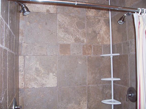 18" Tile, Duel Shower Heads!! NEW!