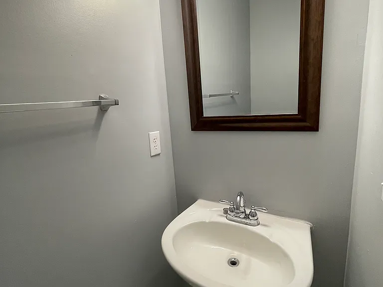 Down stairs hallway bath room