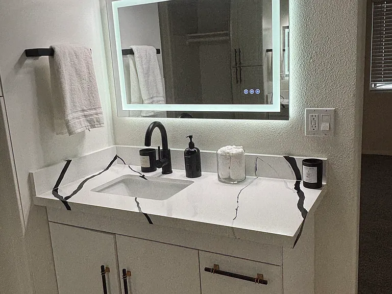 Lighted mirror