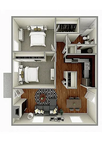 Floor plan The White Oak