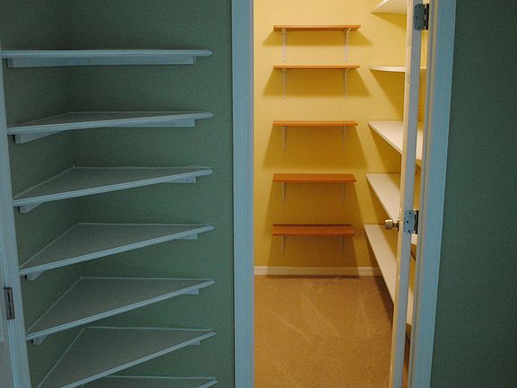 Walk in master closet