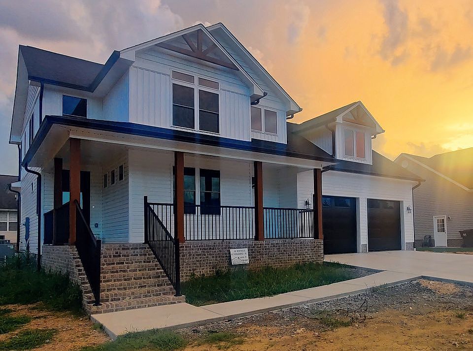 Front View at Sunset