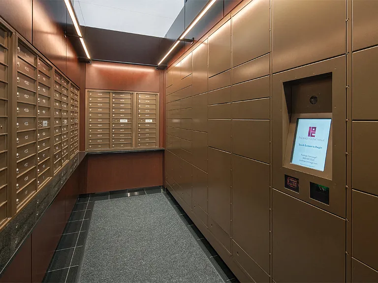 Brand New Mail Room & Package Lockers