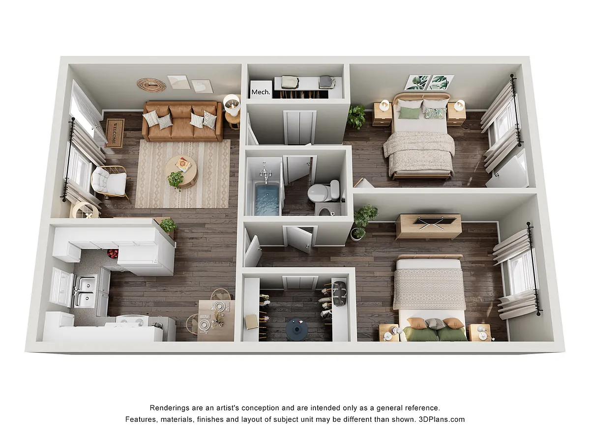 Floor plan Myrtle