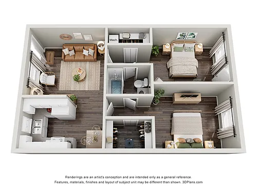 Floor plan Myrtle
