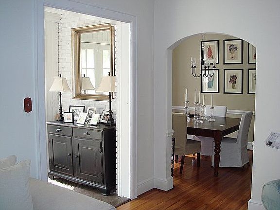Entrance to Dining Rm and Sunroom