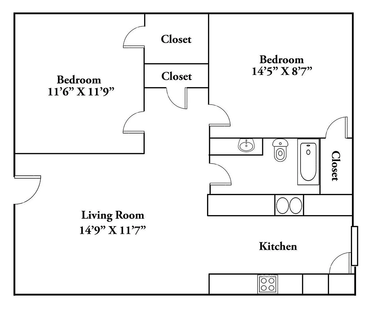 Floor plan The Jasmine