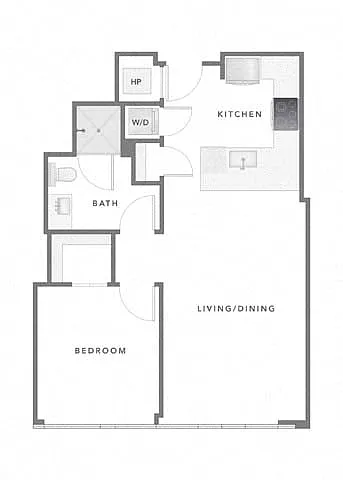 Floor plan 1C