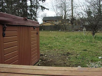 12,000 sq ft backyard