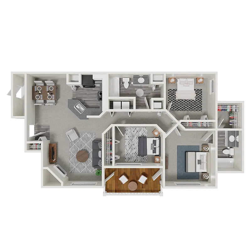 Floor plan The Waikiki