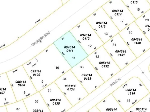 TROPICAIRE BOULEVARD LOT 11, NORTH PORT, FL 34291