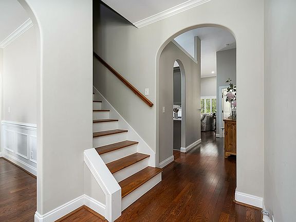 Immediate view upon entering