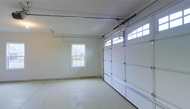 Generous 2.5 Car Garage