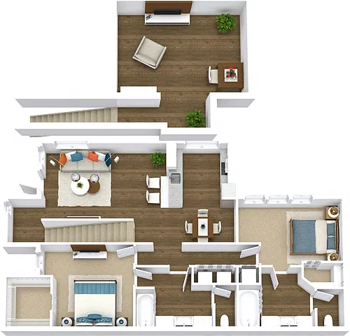 Floor plan Summerland Key