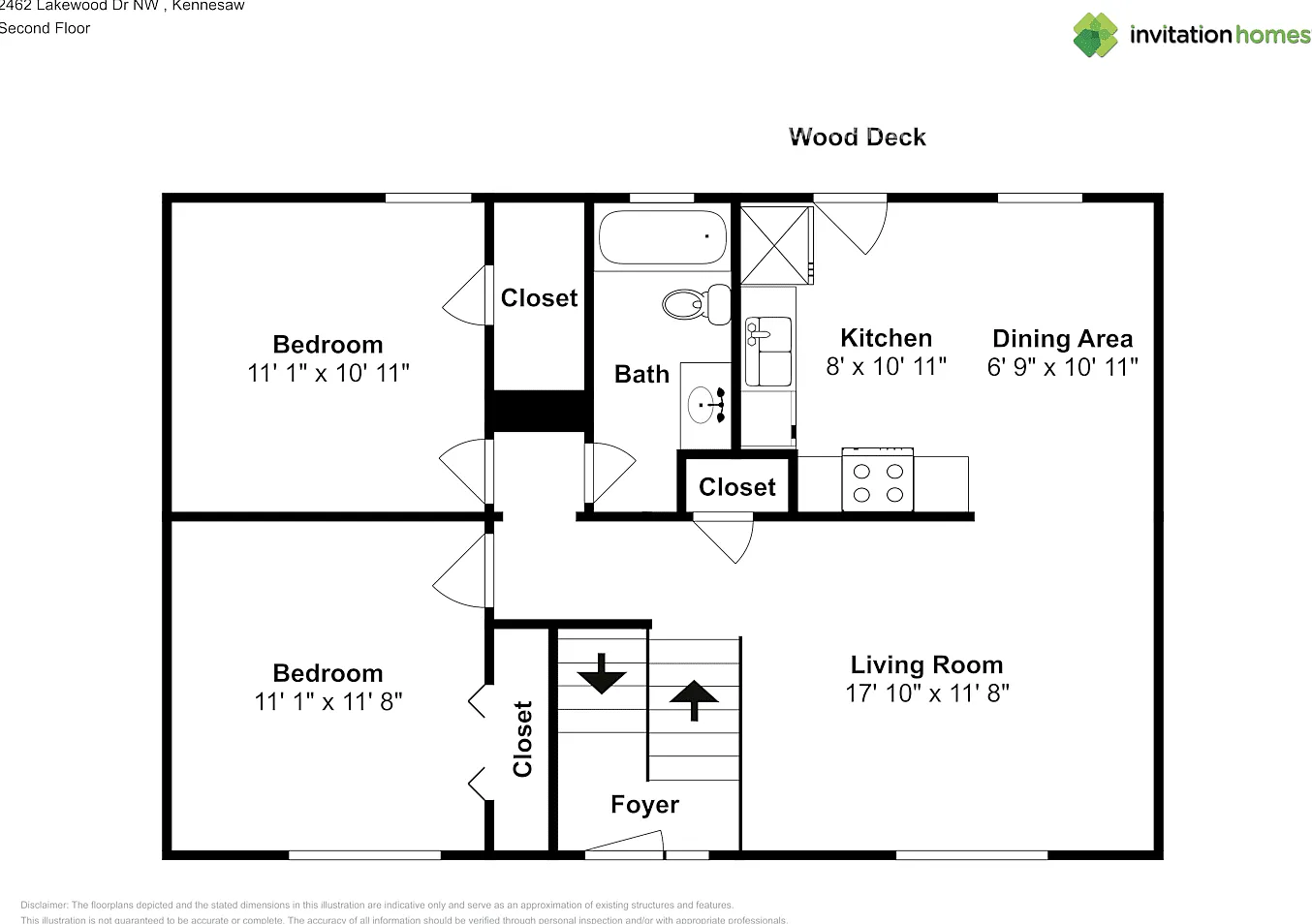 2462 Lakewood Dr NW Kennesaw, GA 30152 — Photo 3