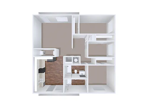 Floor plan The Cambridge
