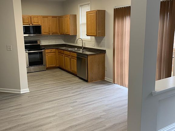 Kitchen and eating area