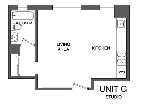 Floor plan Floorplan G