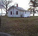 rear of house