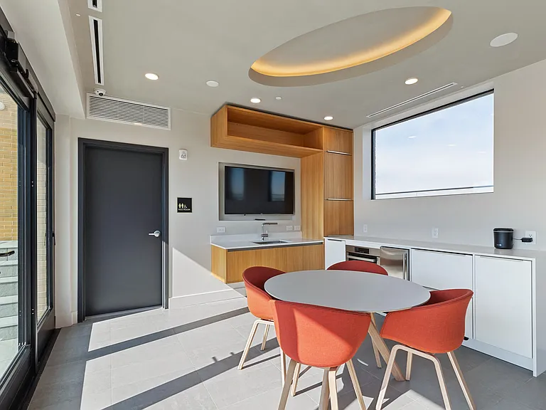 The Stanton rooftop clubroom and entertainment center