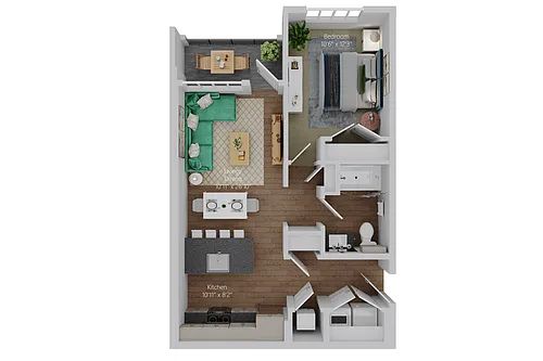 Floor plan The Bungalow (Classic A1)