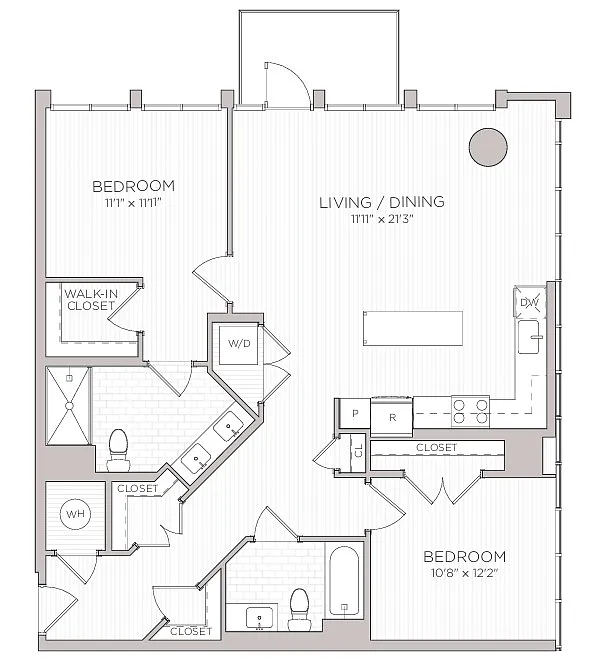 Floor plan B8 2B