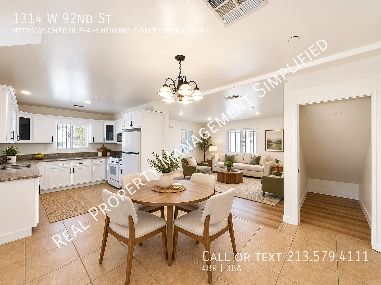 Beautifully Updated 4-Bedroom, 3-Bath Home | Private 2-Car Garage Included + Central A/C! — Photo 3