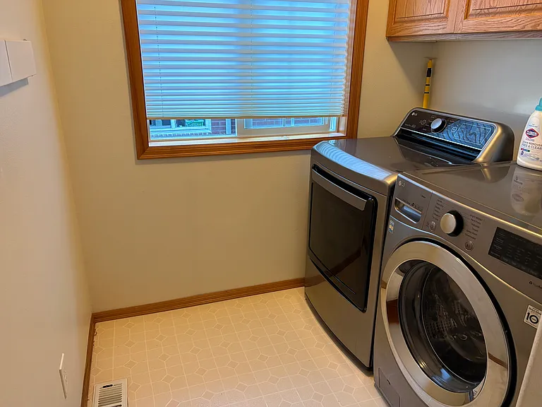 Laundry room.