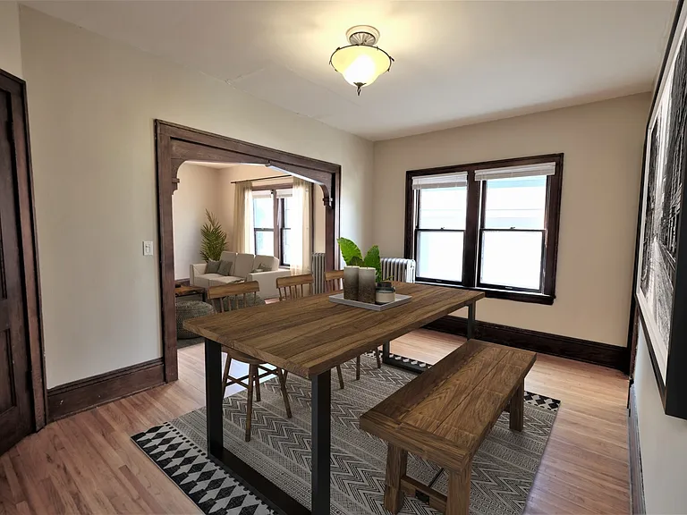 Welcome to Central Lakes of Uptown, where modern charm meets comfort. This inviting dining area is perfect for gatherings, featuring stylish furnishings and abundant natural light. DonAaat miss your chance to make it yoursAaaschedule a tour today!