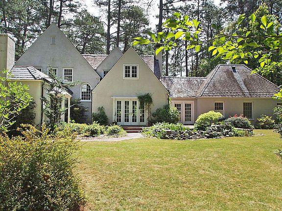 Rear View of House