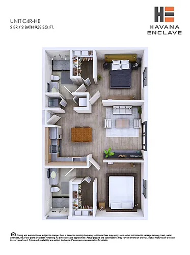 Floor plan C4R-HE