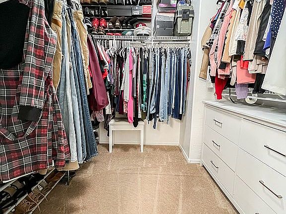 Master closet