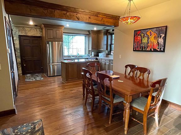 Dining room/kitchen view