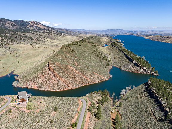 Located on the foothills above Dixon Cove on Horsetooth Reservoir.