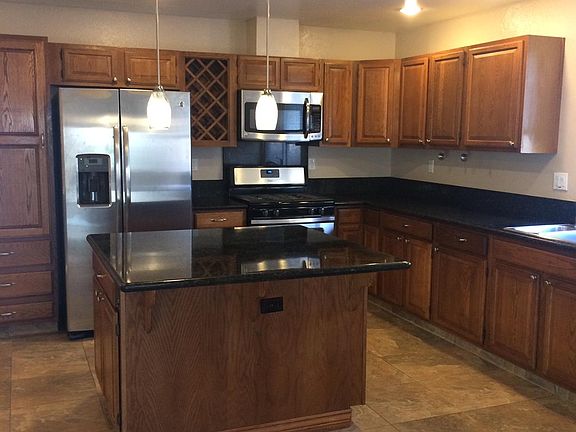 Refrigerator NOT included in the house