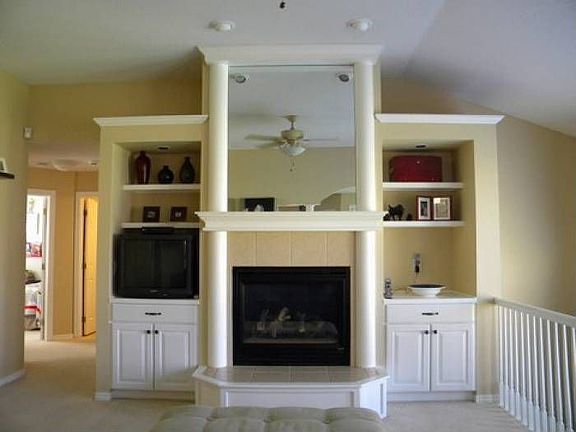 Living room built-ins