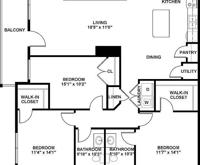 C4 Floorplan w Dimensions C4 Floorplan w Dimensions