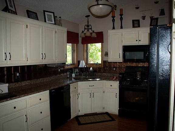 Updated kitchen with granite