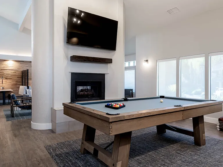 Clubhouse Lounge with Billiards